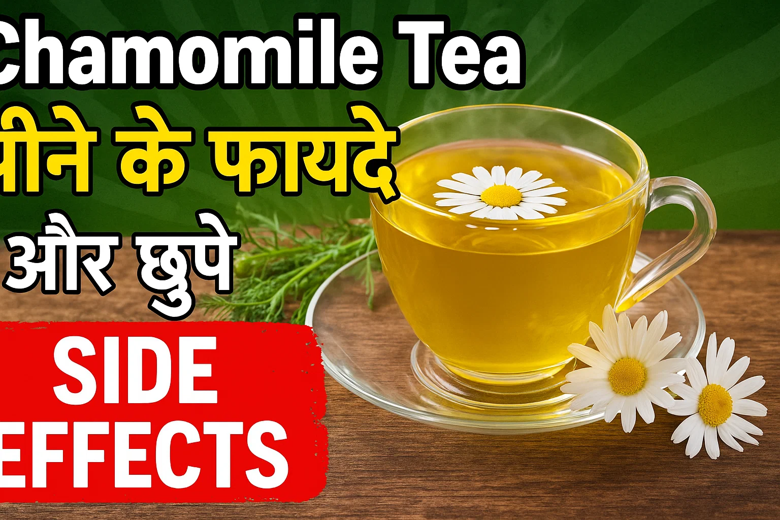 Chamomile Tea पीने के फायदे और छुपे Side Effects 1 hindihotline 5 1