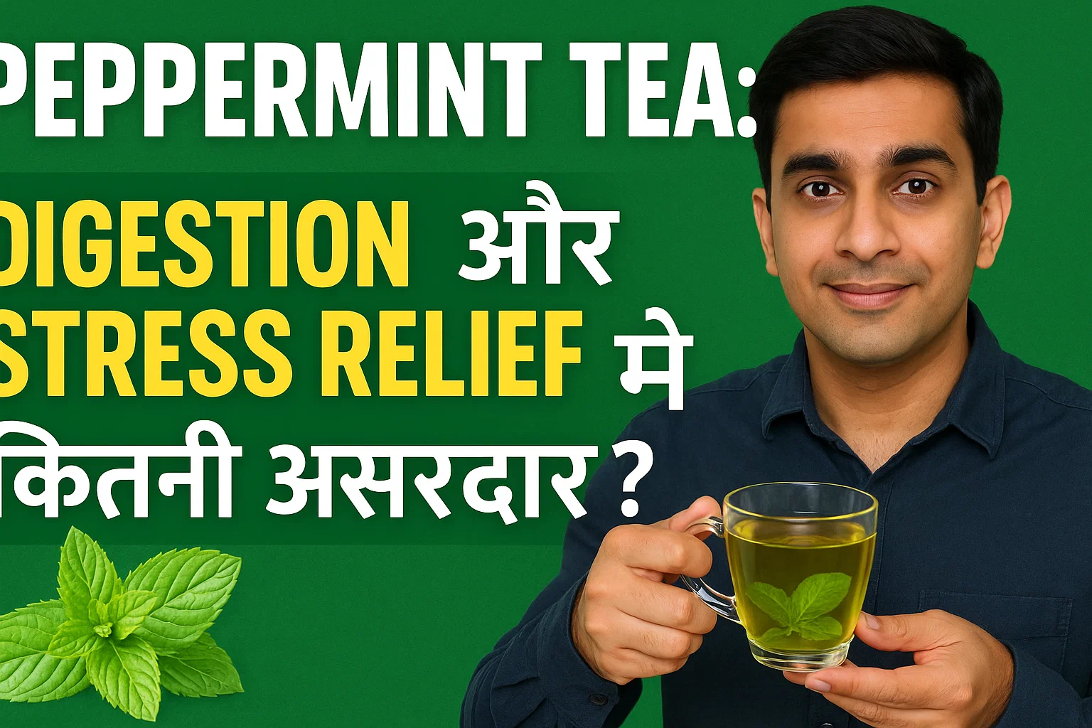 Peppermint Tea: Digestion और Stress Relief में कितनी असरदार? 1 hindihotline 6