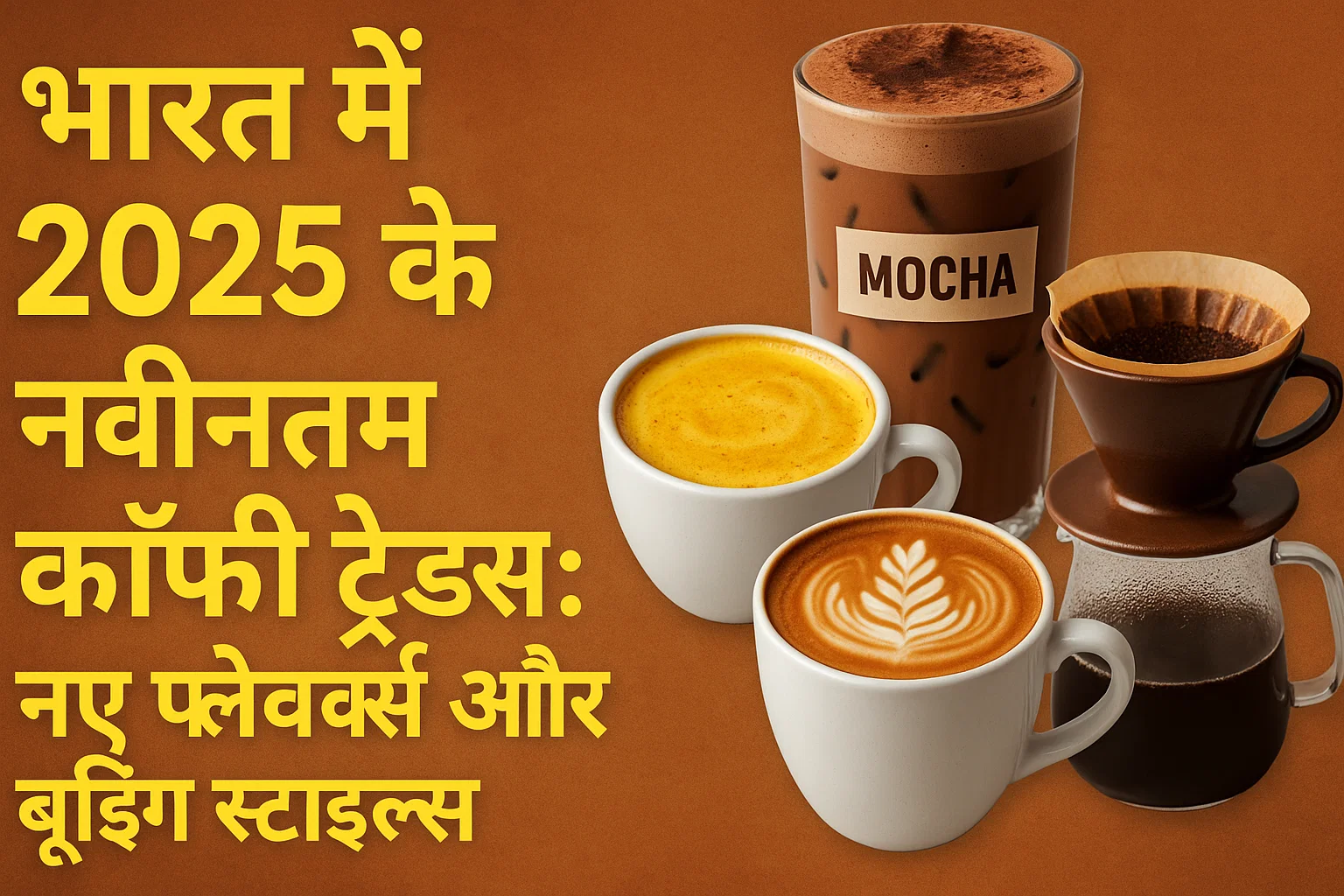 भारत में 2025 के नवीनतम कॉफी ट्रेंड्स: नए फ्लेवर्स और ब्रूइंग स्टाइल्स 1 Hindi hotline 1